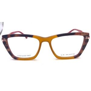 NEW LA MATTA LM3365 Eyeglass Frames Italy Frame 53-18-135 Case& Cloth
